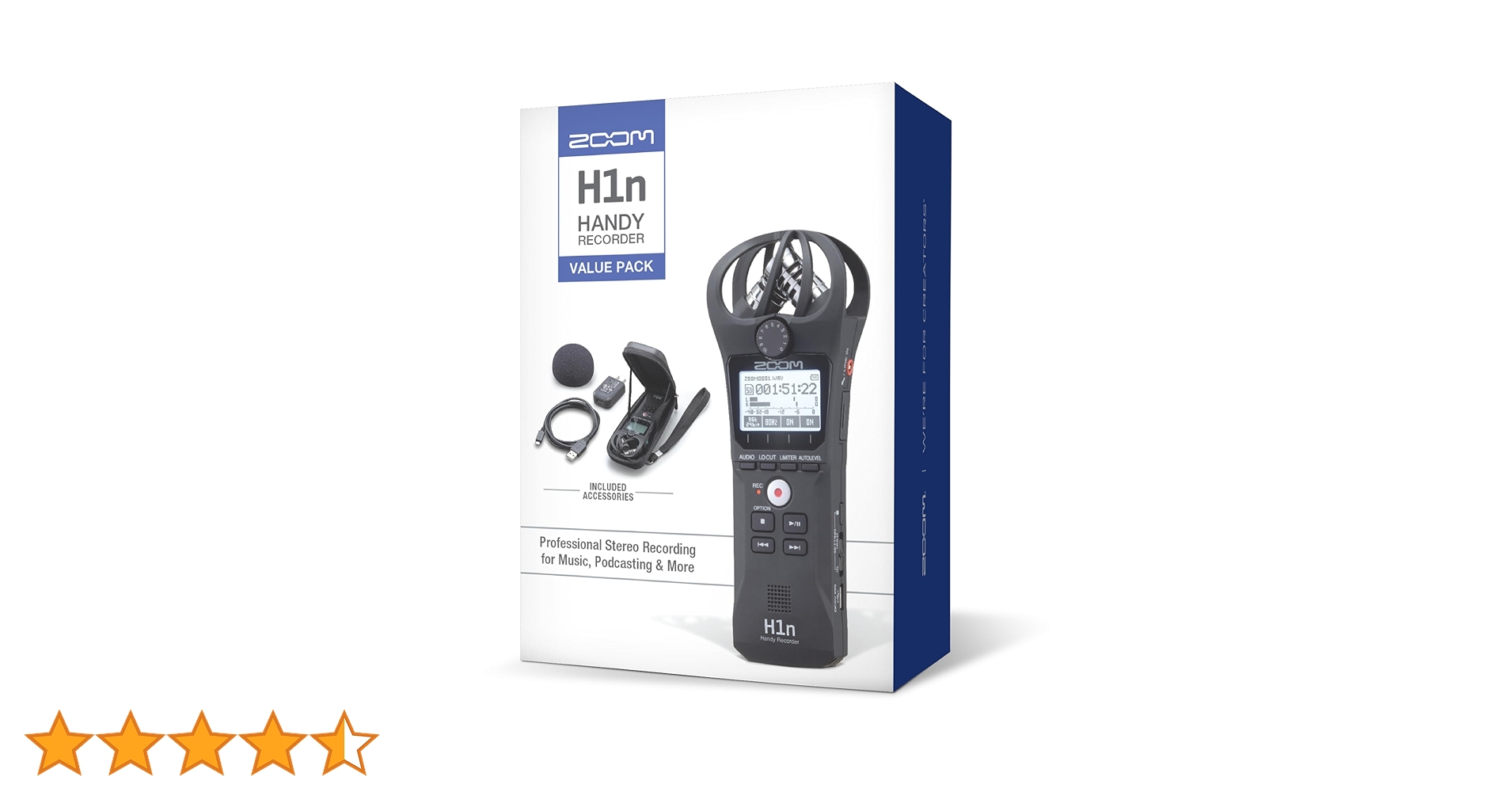 Amazon | Zoom H1n ハンディレコーダー (2023年モデル H1n-VP Amazon | Zoom H1n ハンディレコーダー (2023年モデル H1n-VP